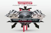 Feed-Speed ipm HIGH-FEED MILLING - Homepage ... Milling (HFM) is the solution for this problem. The tool works at elevated feed rates with modest speed or RPM which reduces cycle time