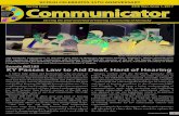 KCDHH CELEBRATES 35TH ANNIVERSARY … the Deaf and Hard of Hearing Community of Kentucky Spring Issue 35th Year, Issue 1, 2017 Communicator KCDHH CELEBRATES 35TH ANNIVERSARY Communicator