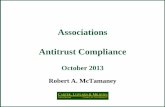 Associations Antitrust Compliance - Materials Technology ... trade... · Monopoly Leveraging – Use of Market Power in One Market to Create a Competitive Advantage in Another Market