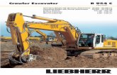 Crawler Excavator R 954 C - Excavatoare Second Hand de ... … · Crawler Excavator R 954 C ... Optimized stress ow The swing ring tower is made from one piece, ... Liebherr swing