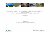 DEVELOPMENT OF A SUSTAINABLE COMMUNITY …trca.on.ca/dotAsset/37755.pdf · Chapter 4.0 outlines the four-pronged approach used to define the sustainable community scenario.