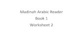 Madinah Arabic Reader Book 1 Worksheet - Islamic … Arabic Reader Book 1 Worksheet Lesson ````` ````` iron````` ... Microsoft Word - madina arabic worksheet2