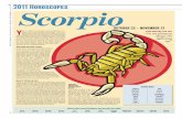 20 HOROSCOPES Scorpio - sfexaminer.com · Pisces Dec. 31 Don’t miss your ... early ’90s, you wanted to settle down. Signiﬁcant changes in your family might ... If you give everything,