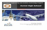 DuVal High School - PGCPSektron.pgcps.org/uploadedFiles/Schools_and_Centers/High...control and airspace, and aviation weather factors, airplane performance, navigation, flight computers,