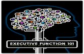 EXECUTIVE FUNCTION 101 - understood.org Function 101 3 Executive function is a set of mental processes that helps us connect past experience with present action. People use it to perform