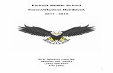 Pioneer Intermediate/Middle School - WordPress.com · Pioneer Middle School Parent/Student Handbook 2017 - 2018 50 E. Spencer Lake Rd. Shelton, WA 98584 (360) 426-8291 Fax (360) 2