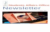 Students Affairs Office Newsletter - Prince Sultan University Newsletter 2014... · Tamheed is an easy to use online assessment tool to help you identify your natural abilities, personality