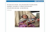 PAKISTAN HUMANITARIAN AND EARLY RECOVERY … · Provincial Dashboard: Punjab 4. Provincial Dashboard: Sindh 5. Provincial Dashboard: Khyber Pakhtunkhwa (KPK) and Federally Administered