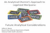 An Analytical Chemist's Approach to Legalized … Analytical Chemist's Approach to Legalized Marijuana: ... • Herbal Highs • Legal Highs ... • Original labeling listed multiple
