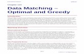 Data Matching – Optimal and Greedy - ncss.com Statistical Software NCSS.com Data Matching – Optimal and Greedy