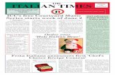 THE ITALIAN TIMES - 0104.nccdn.net0104.nccdn.net/1_5/2a8/250/0e5/JUNE-2014-online.pdfJUNE 2014 – CHANGE SERVICE REQUESTED ... ets will be sold at the ICC ... PAGE 2 – JUNE 2014