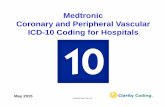 Medtronic Coronary and Peripheral Vascular ICD-10 … 2015 Medtronic Coronary and Peripheral Vascular ICD-10 Coding for Hospitals 10204027DOC Rev 1A