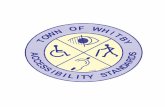 TOWN OF WHITBY - ACCESSIBILITY STANDARDS€¦ ·  · 2009-08-20ii TOWN OF WHITBY - ACCESSIBILITY STANDARDS We would also like to thank Mr. Gerry Baron, of the Alberta Safety Codes