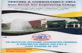 An Autonomous College Under Section [2(f) and 12(B)] of ...tcc.gndec.ac.in/TCC/tcc/files/tcc_brochure.pdf · BBMR Charkhi Dadri (Haryana) 23. INDIAN Depot Oil AIR FORCE Halwara Station