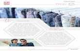 Denim Position Paper - Lectra · can shrink fabric after assembly, ... denim, and lingerie represent every development and sourcing model imaginable. ... Denim Position Paper