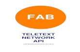 Teletext Network API - fab-online.com Manual-UK DEMO.pdf · Teletext Network API 1Part . i ... Using FAB Network API in Common Programming Languages ... use Win32::OLE; use Win32;