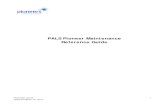 PALS Pioneer Maintenance Reference Guide€¦ · PALS Pioneer Maintenance Reference Guide . ... This field displays the Pioneer ... This field displays the address to use when sending