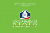 Columbus State University Strategic Plan and Direction ... · Columbus State University ... cultural enrichment activities, ... • Provide highly trained supplemental instruction
