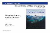 Chapter 1 Clickers Chapter 1 Lecture Essentials of ... · Chapter 1 Clickers Essentials of Oceanography ... Voyaging for Science ... Photosynthesis and Respiration