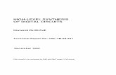 Giovanni De Micheli - École Polytechnique Fédérale de ...si2.epfl.ch/~demichel/publications/archive/1992/hilevelsynthesis.pdf · Giovanni De Micheli ... NoLe thai meta-variables