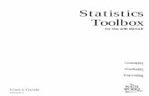 Statistics Toolbox User's Guide - UC3Mhalweb.uc3m.es/esp/Personal/personas/nunez/esp/infII/stats_tb.pdf · expfit ... The Statistics Toolbox is a collection of tools built on the