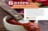 6STEPS FOR INSIGHT-DRIVEN MENU INNOVATIONdoclibrary.com/MFR1644/DOC/Six Steps for Insight-dri… ·  · 2018-03-15INSIGHT-DRIVEN 6 STEPS FOR Volume 1, ... Salmon Burger At this competitive