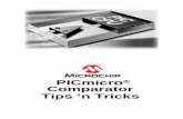 PICmicro® Comparator Tips 'n Tricks - Microchip …ww1.microchip.com/downloads/en/DeviceDoc/41215a.pdfcomparator is to use the comparator interrupt flag to determine when a change