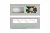 Wave Phenomena - Tamalpais Union High School District · Wave Phenomena INTERFERENCE PATTERN ... applet click for applet max m = 0 ... • A diffraction grating is also used in a