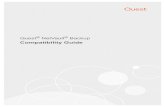 Compatibility Guide - Questsupport-public.cfm.quest.com/...netvaultbackup_compatibilityguide.pdf · Quest NetVault Backup Compatibility Guide Change log 6 October 2017 • Plug-in