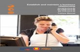 Establish and maintain a business relationship - ASEAN for Six... · Establish and maintain a business ... 2.3 Maximize benefits for all parties in the negotiation through use ...