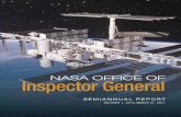 NASA Office of Inspector General Semi Annual Report · nasa Office Of Inspector General SEmIANNuAL rEPOrT . ... unusual step of sending a letter to the Chairs ... The Investigative