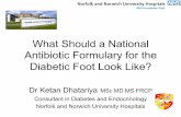 What Should a National Antibiotic Formulary for the ... · What Should a National Antibiotic Formulary for the ... wound care for infected wounds ... Antibiotic Formulary for the