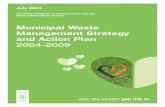 Municipal waste management strategy and action plan · THE ROYAL BOROUGH OF KENSINGTON & CHELSEA WASTE MANAGEMENT & RECYCLING UNIT Municipal Waste Management Strategy and Action Plan