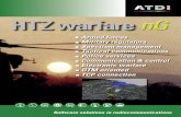 HTZ Warfare v10 - ATDI - Solutions in Radio … warfare nG is a comprehensive wireless management software application for civil and military networks. Warfare nG can be conﬁgured