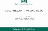 Securitization & Assets Sales · Securitization & Assets Sales Usama Ashraf - CIT Chris Gill - GE Commercial Finance Joseph P Sebik - J.P. Morgan Capital