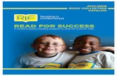 READ FOR SUCCESS - RIF.org · Jingle Dancer Cynthia Leitich Smith Lifetime: ... Read for Success is designed to meet the literacy needs of all students, ... participating students
