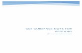 GST Guidance Note for vendors - ecom.lthed.com Note for Vendors.pdf · Quantity of goods and unit 8. Total value of goods/services 9. Taxable value of goods or services 10. Rate ...