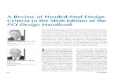 A Review of Headed-Stud Design Criteria in the Sixth ... Journal/2007/Janurary... · A Review of Headed-Stud Design Criteria in the Sixth Edition of the ... American Concrete Institute’s