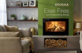 Elise Fires - Stovax & Gazcobrochures.stovax.com/brochures/pdf/elise.pdf · The Future Of Fire... Designing a fire that essentially redefines what it means to burn cleanly requires
