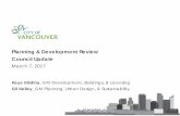Planning & Development Review Council Updatecouncil.vancouver.ca/20170307/documents/rr2presentation.pdf · Planning & Development Review Council Update March 7, 2017 ... all-time