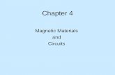 Magnetic Materials and Circuits - Michigan Tech IT …pages.mtu.edu/~avsergue/EET2233/Lectures/CHAPTER4.pdfChapter 4 Magnetic Materials and ... • Perform basic magnetic circuit calculations.