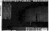 ARCHITECTURAL RECORD - DesignTheoryF11designtheory.fiu.edu/readings/belluschi_regionalism.pdfARCHITECTURAL RECORD ) ... Design for Music. By Albert R. Rienstm 193 ; Structures : 199