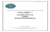 DEFENSE LOGISTICS MANAGEMENT SYSTEM VOLUME … · defense logistics management system . volume 1 . concepts ... defense logistics management system volume 1 ... volume 1, june 5,