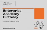 Enterprise Academy Birthday - sheffield.ac.uk/file/Slides...Enterprise Academy Sheffield 28 April 2016 Sally Brown, PFHEA, ... International Entrepreneurship Educators Conference 2015
