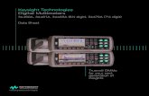 Keysight Technologies Digital Multimeters - TestEquity · Keysight Technologies Digital Multimeters 34460A, 34461A, 34465A ... bar chart Histogram, ... that enables a patented metrology-grade