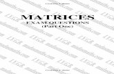 matrices exam questions part a - MadAsMathsmadasmaths.com/.../linear_algebra/matrices_exam_questions_part_a… · Created by T. Madas MATRICES EXAM QUESTIONS (Part One) ... The matrices