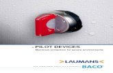 PILOT DEVICES - Welkom : Laumans Techniek · Conform to IEC 60947-5-1, IEC 60529, ISO 20653 > iso 13850 emergency stop - non illuminated ø 40 iso 13850 - stay-put Key to reset IP69K