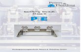 Earthing Switch Class B - H&K Electrosystems · Earthing Switch Class B ... Pole centres 150 mm and 210 mm 24 kV up to 50 kA ... PTE – 24 kV with earthing contacts. PTE 12 and 24
