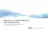 INDIA & CORPORATE INCUBATION - IICAiica.in/images/Whitepaper_Corporate Incubation in India.pdf · Innovation is an integral part of the human psyche and ingrained in the Indian ethos.