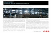 Power Protection Solutions Case Study PCS100 Active ... · Case Study PCS100 Active Voltage Conditioner ... using an Automatic Stacker Reclaimer Crane. ... with manual intervention